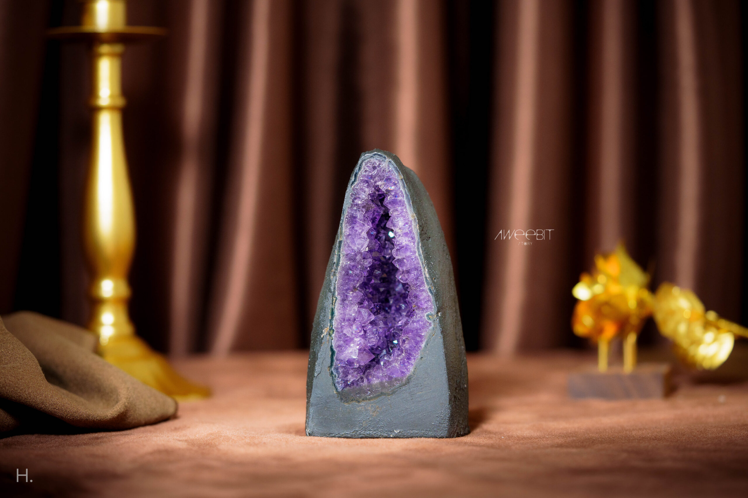 紫氣東來 - 開運mini小晶洞:圖片 8