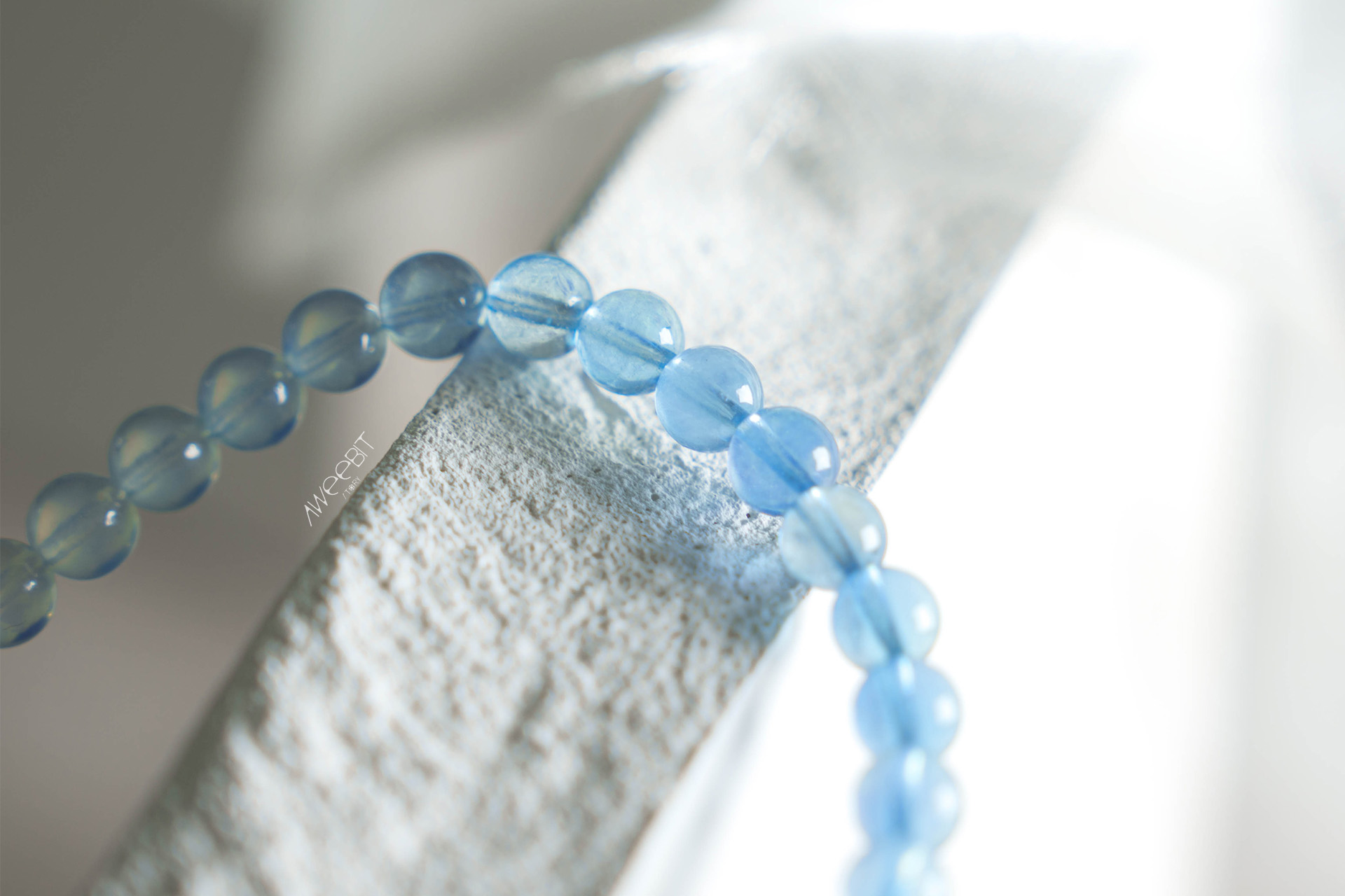 漸層海藍寶手珠:圖片 6