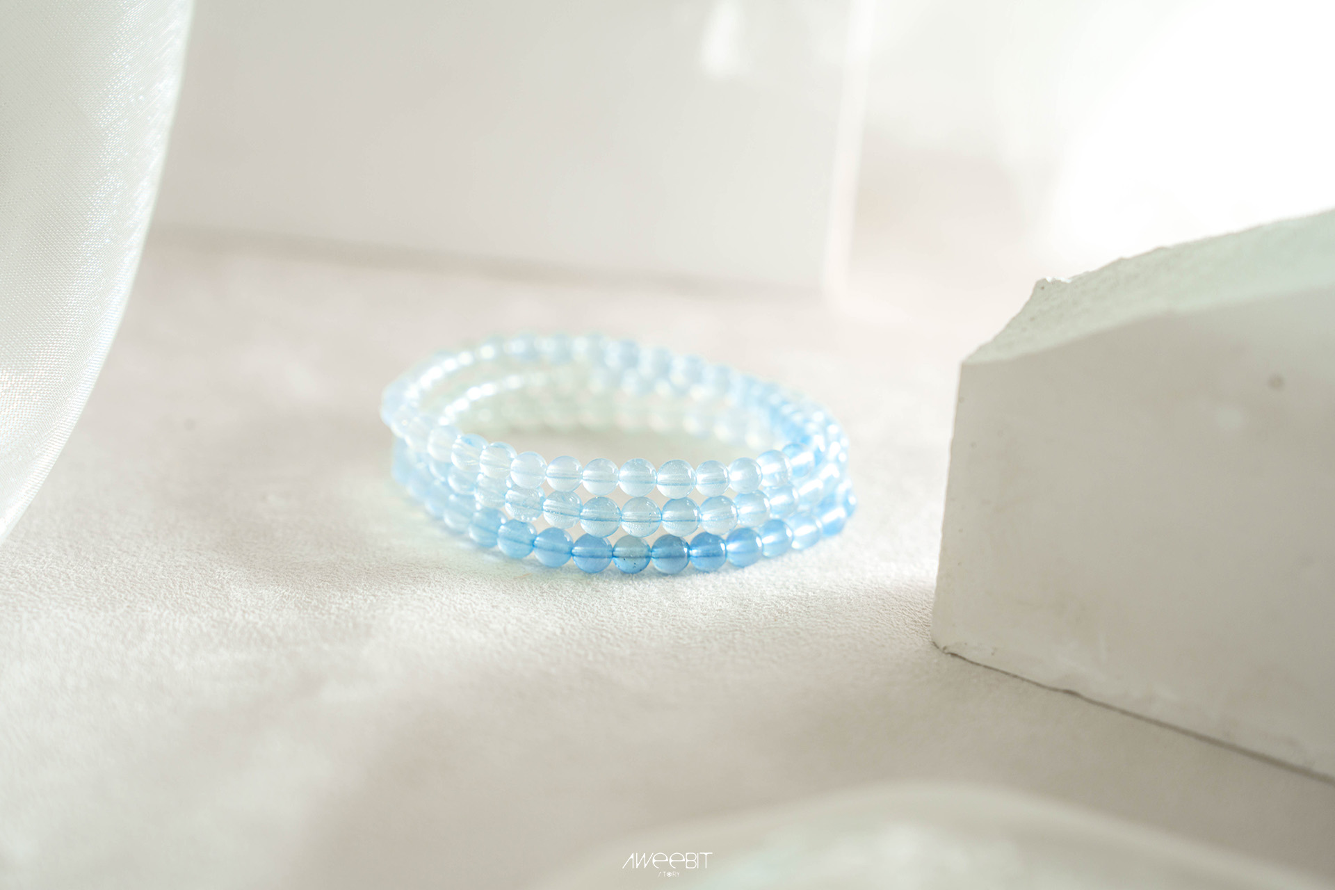 漸層海藍寶手珠:圖片 3